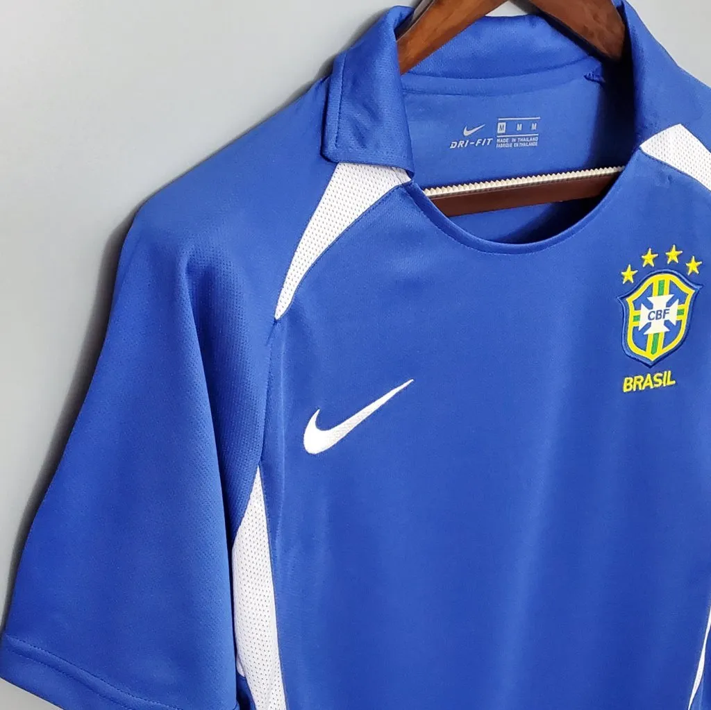 2002 Brazil Away Kit Retro