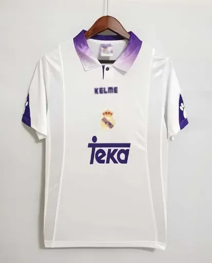 97/98 Real Madrid Home Kit Retro