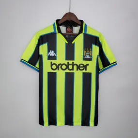 98/99 Manchester City Away Kit Retro