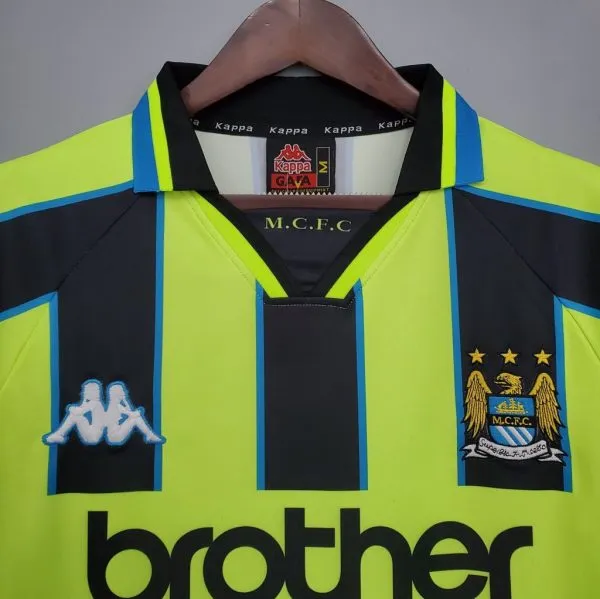 98/99 Manchester City Away Kit Retro