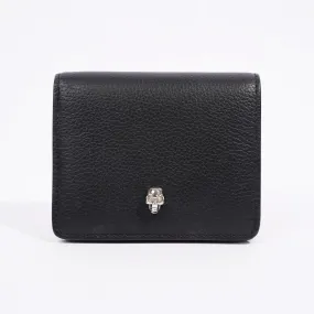 Alexander McQueen Bi-Fold Wallet / Black / Leather