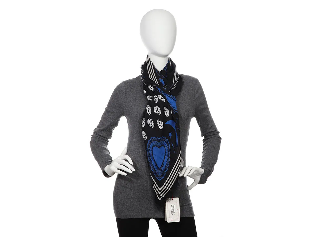 Alexander McQueen Mystic Biker Shawl