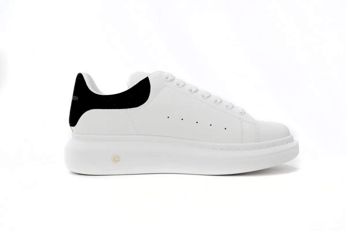 ALEXANDER MCQUEEN " WHITE/BLACK SUEDE "