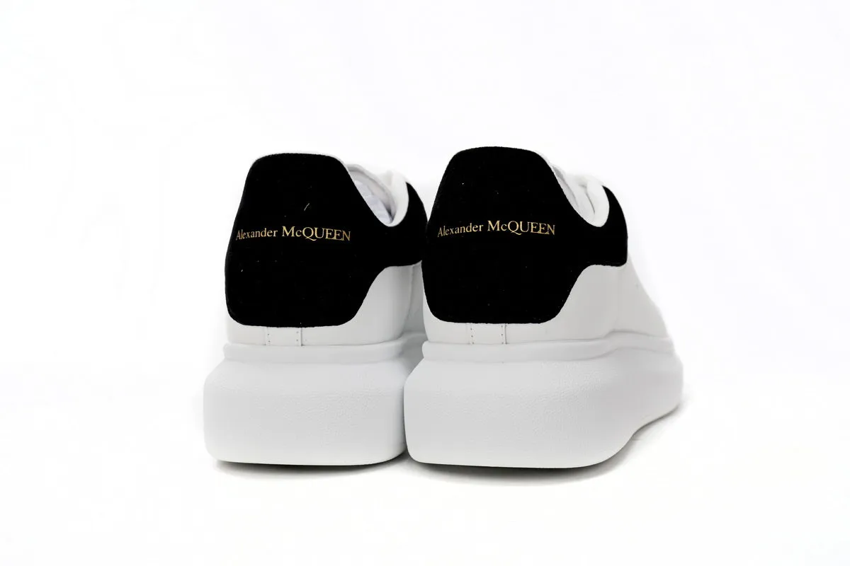 ALEXANDER MCQUEEN " WHITE/BLACK SUEDE "