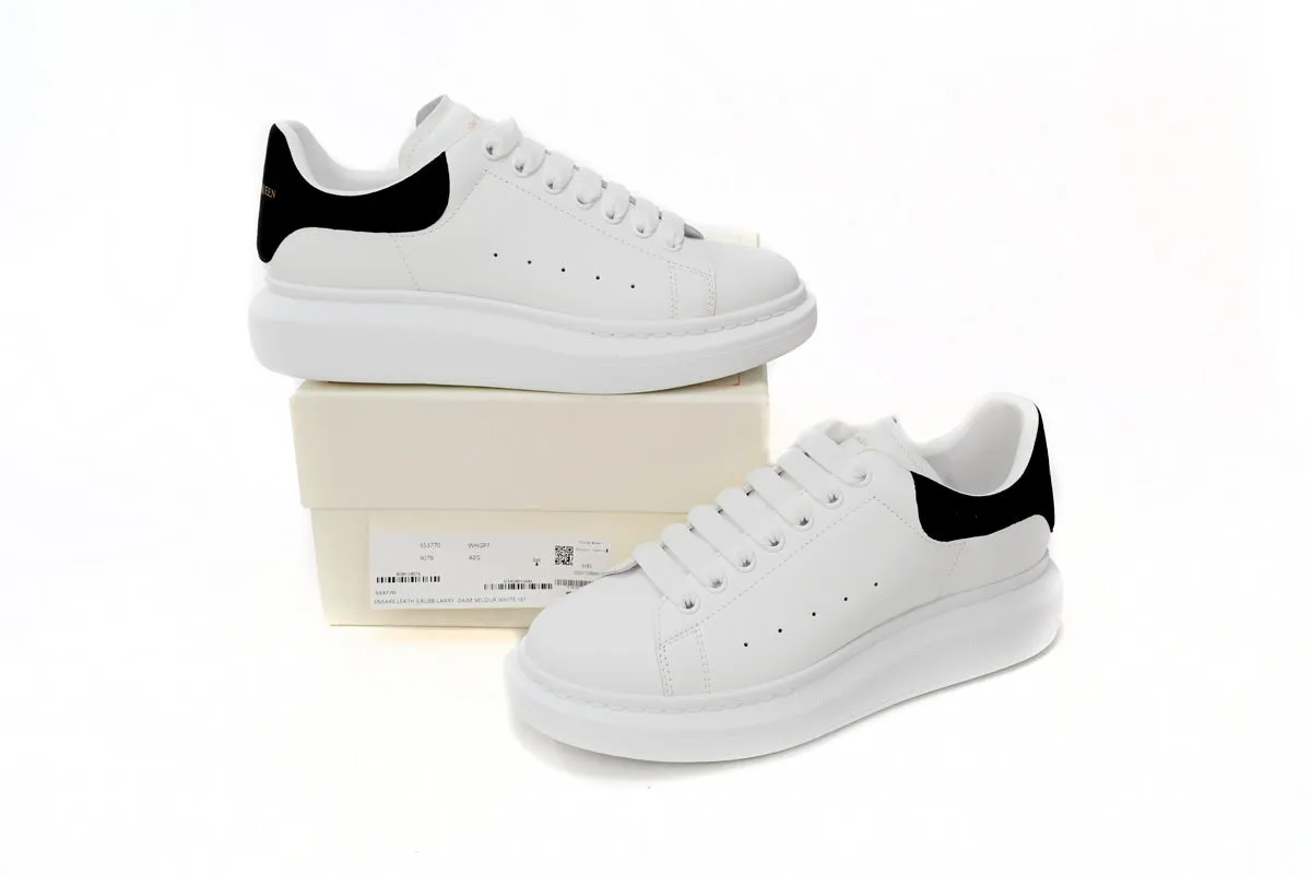 ALEXANDER MCQUEEN " WHITE/BLACK SUEDE "