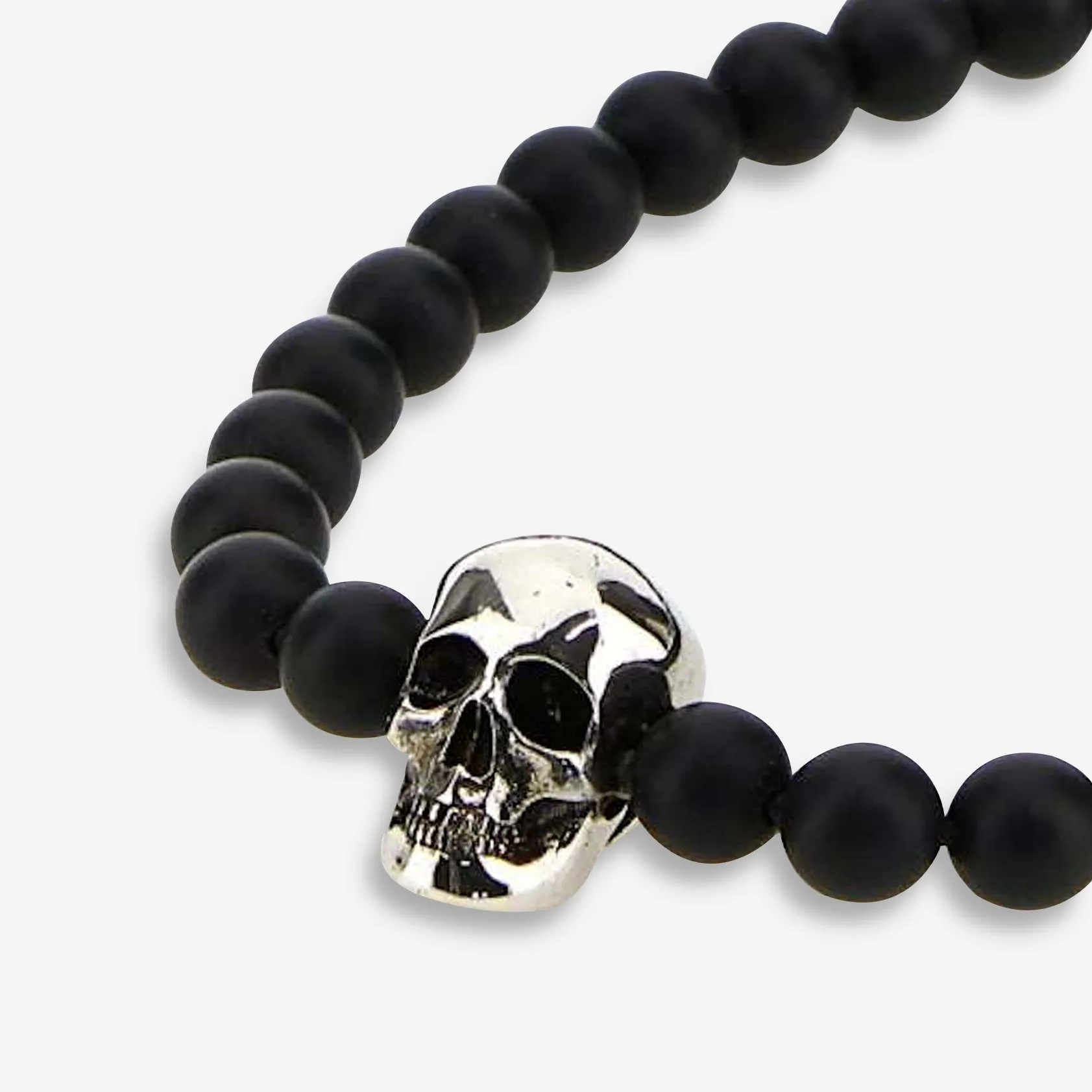 Alexander McQueen Skull Beaded Bracelet