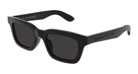 Alexander Mcqueen Sunglass Man Black Grey AM0392S-001