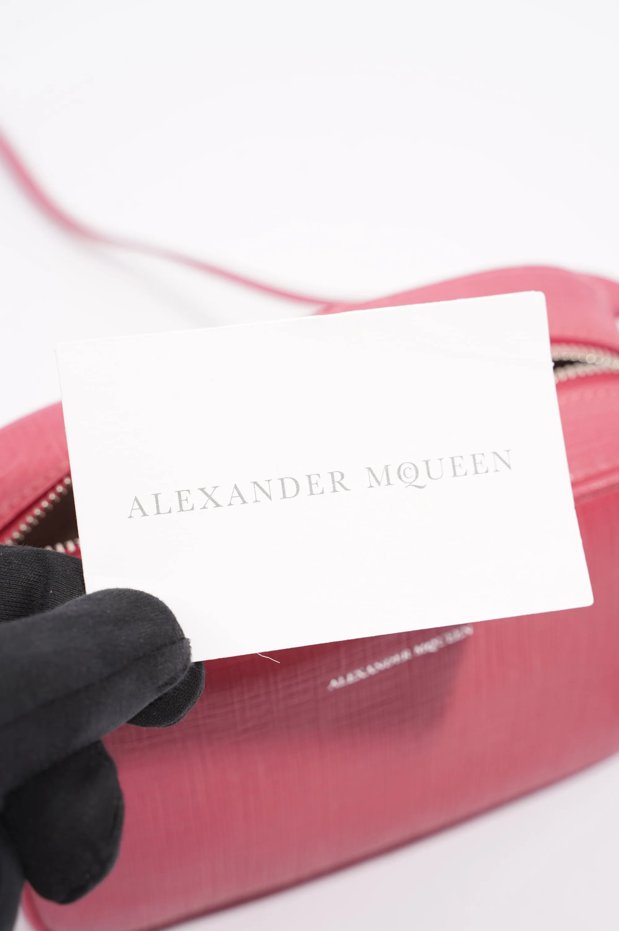 Alexander McQueen Womens Camera Bag Pink