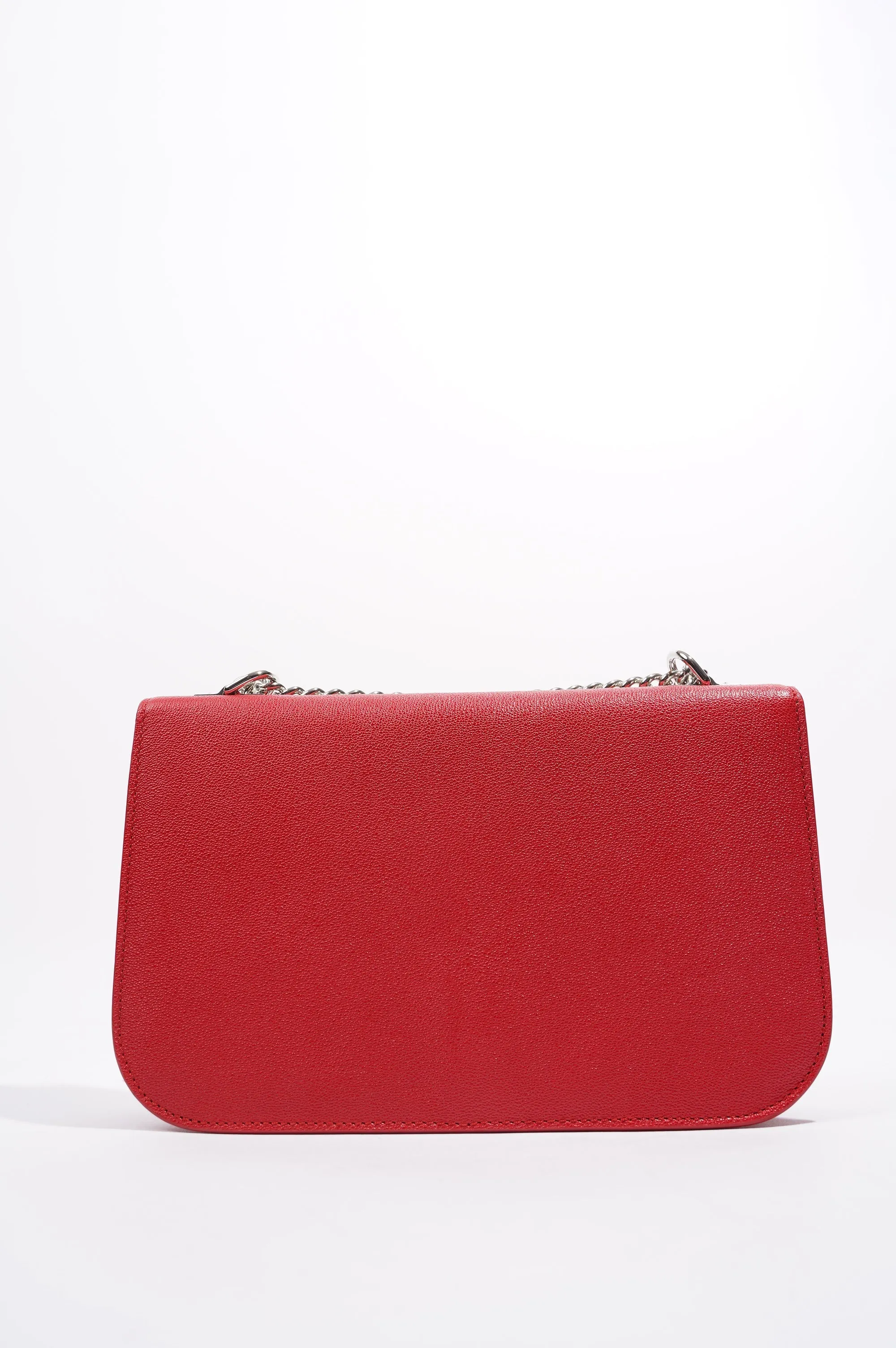 Alexander McQueen Womens Chain Bag Red