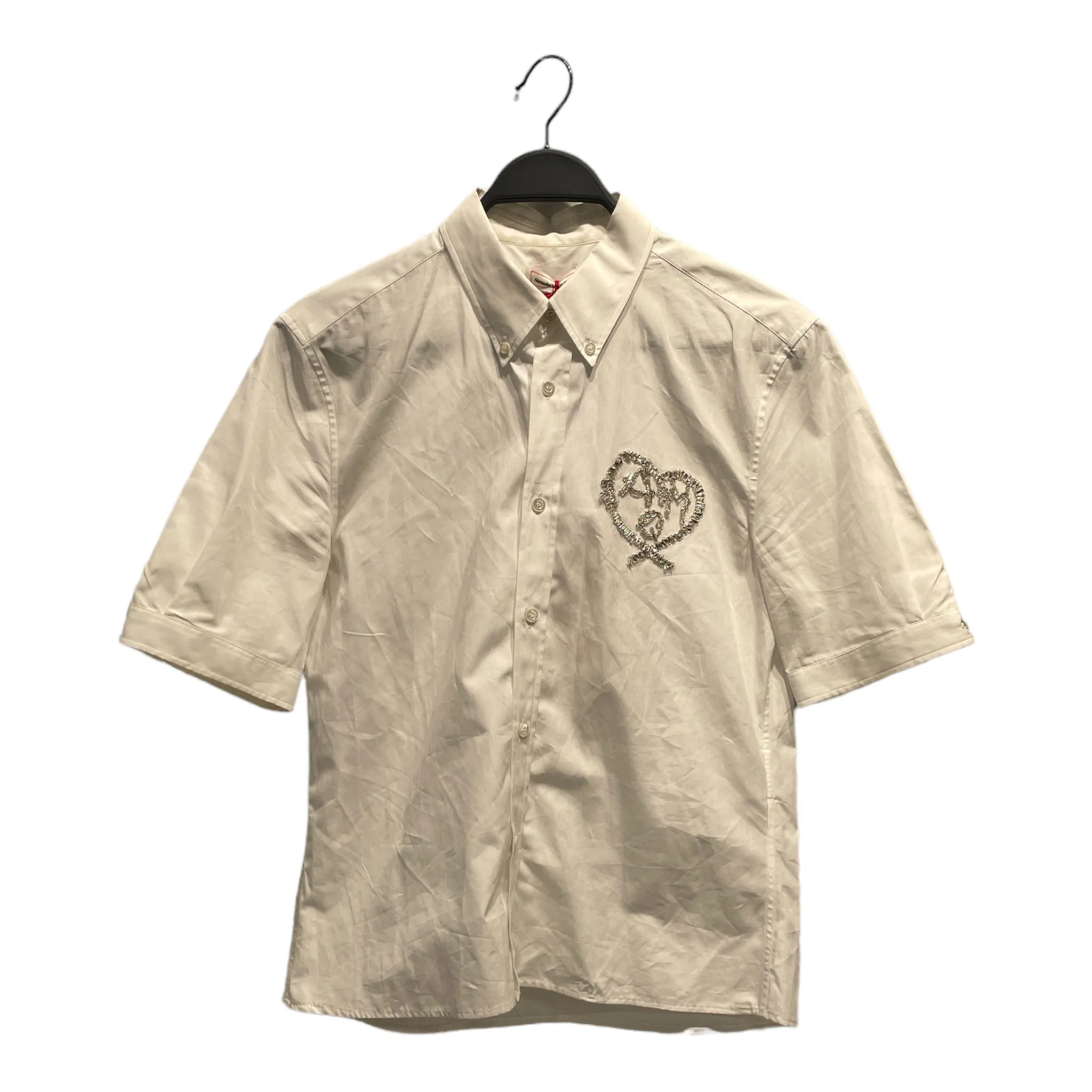 Alexander McQueen/Shirt/15/Cotton/WHT/