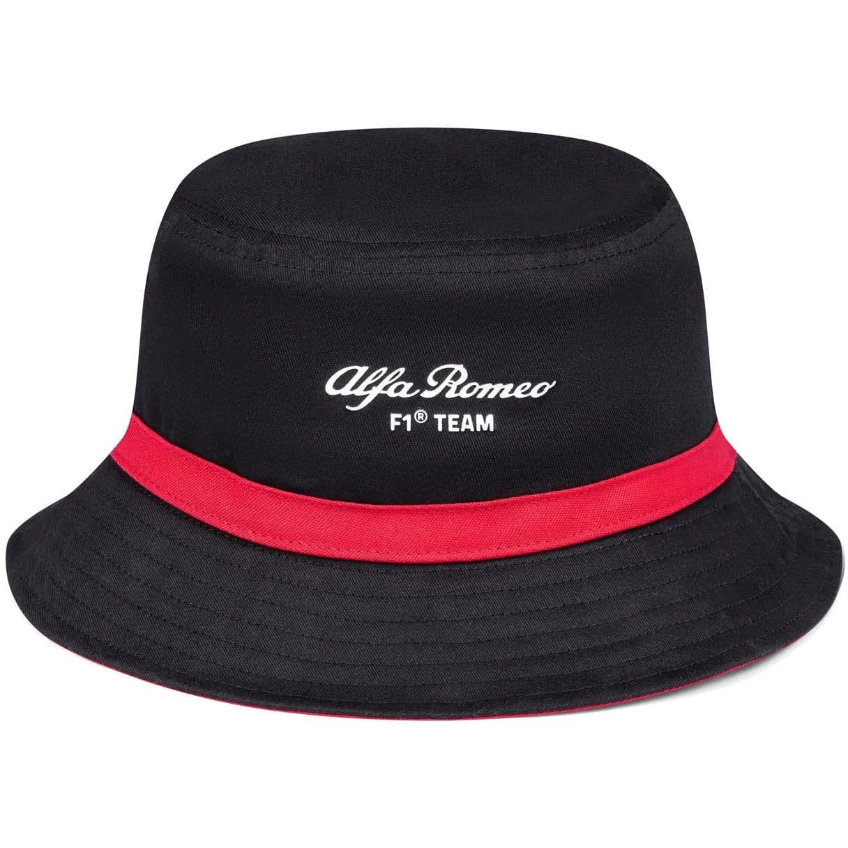 Alfa Romeo Racing F1 Team Bucket Hat- Black