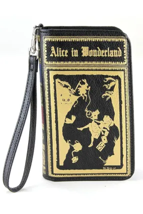 Alice in Wonderland Book Wallet