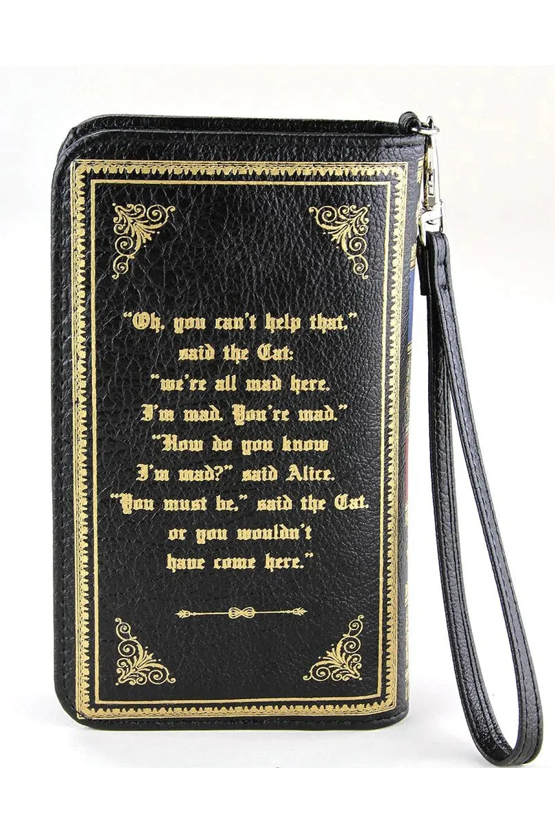 Alice in Wonderland Book Wallet