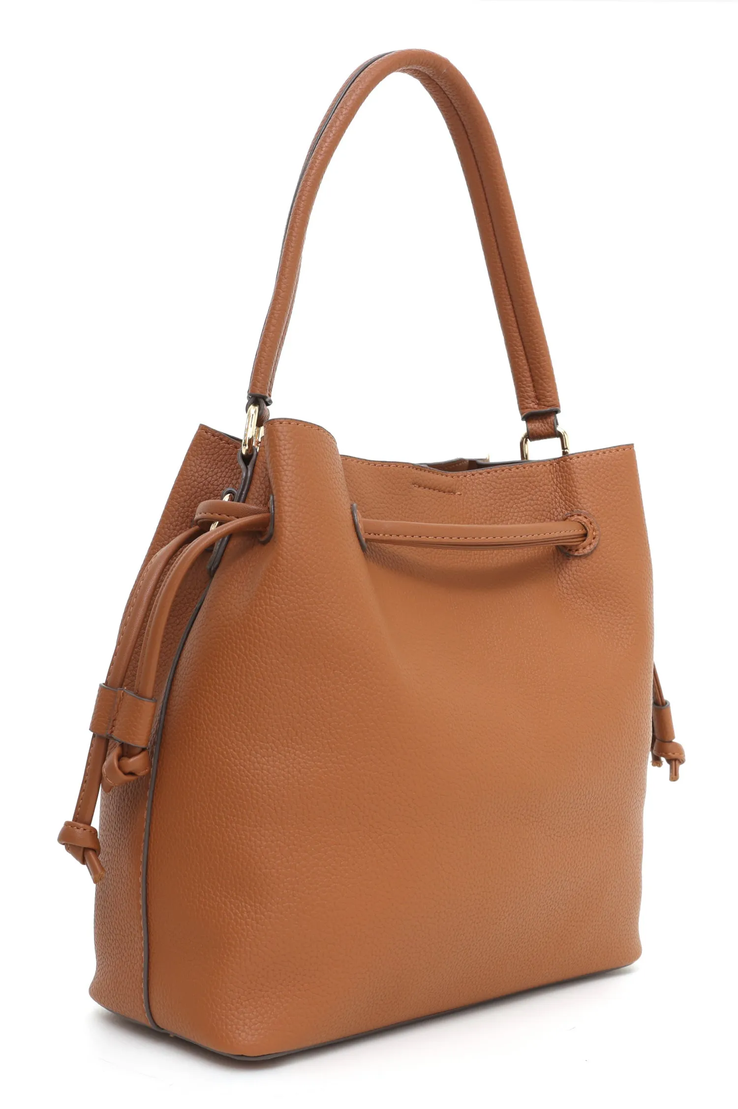 ALMAS BASIC HANDBAG-BROWN