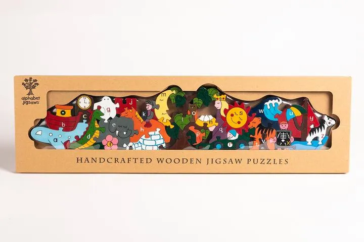 Alphabet Jigsaws Sun and Moon Jigsaw and Playset