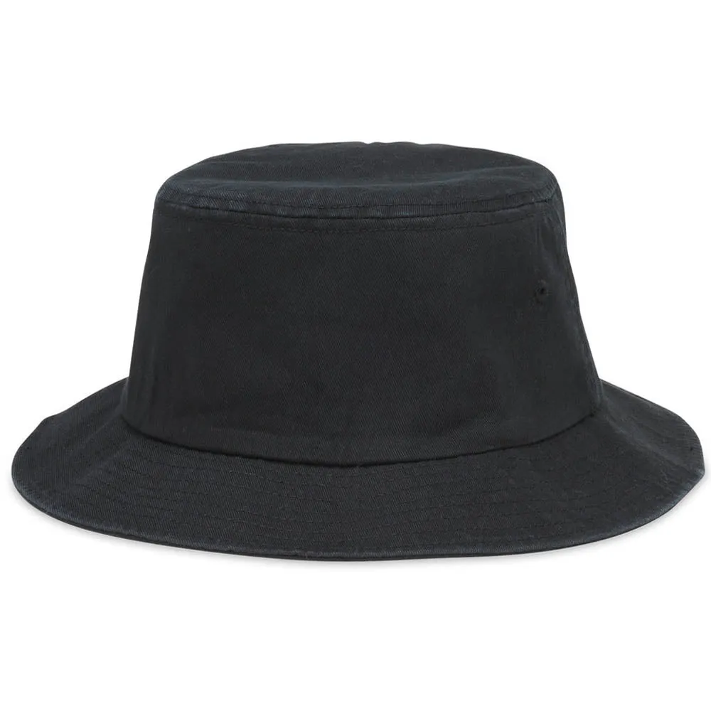 American Needle Men Blank Washed Bucket Hat (Black)