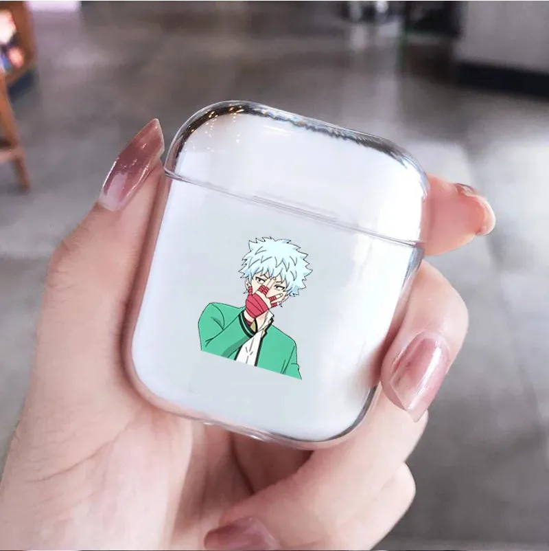 Anime The Disastrous Life of Saiki K Earphone Case for AirPods 1 2 3 Pro Silicone Wireless Bluetooth Earphone Box Cover