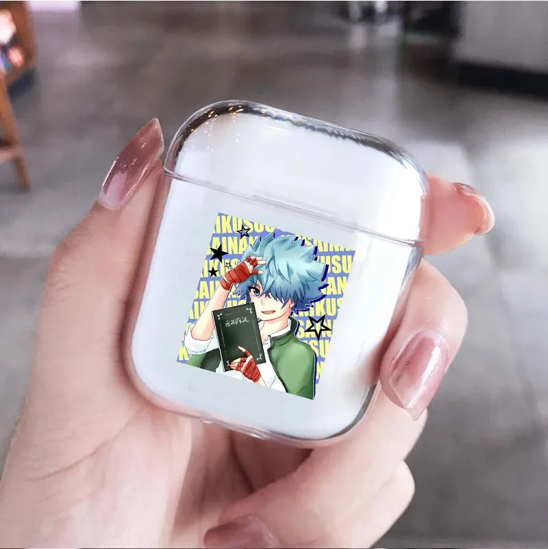 Anime The Disastrous Life of Saiki K Earphone Case for AirPods 1 2 3 Pro Silicone Wireless Bluetooth Earphone Box Cover