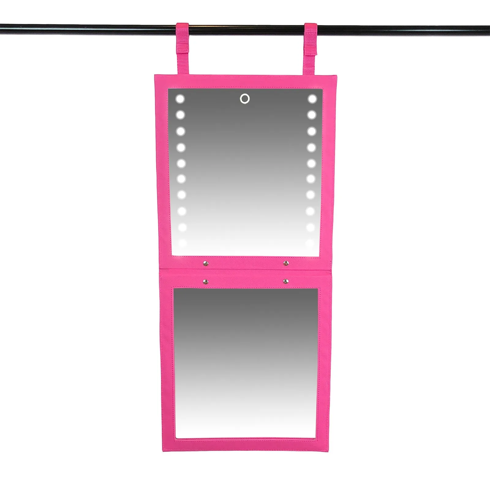 Backstage Rechargeable LED Folding Mirror