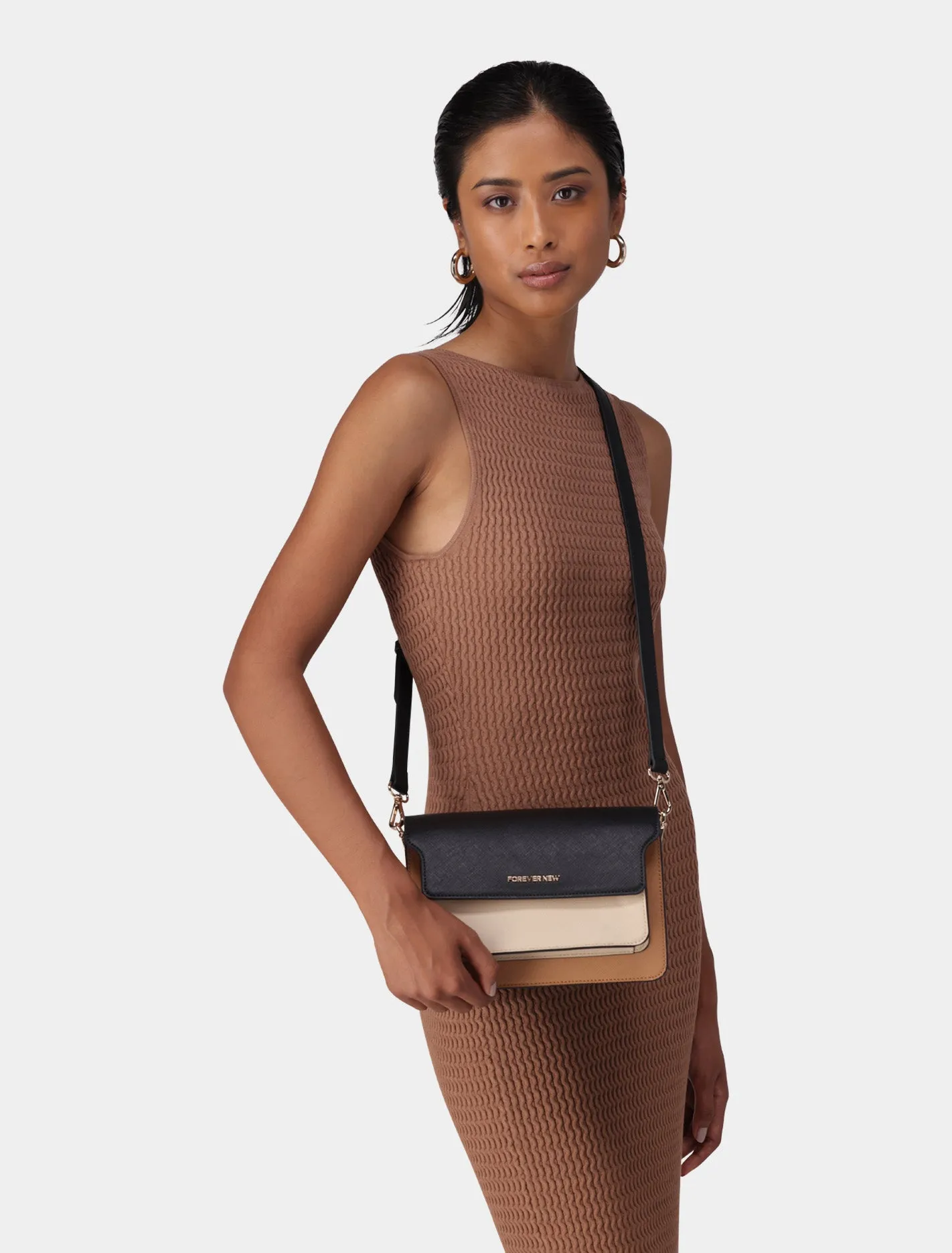 Bailey Colourblock Boxy Crossbody Bag