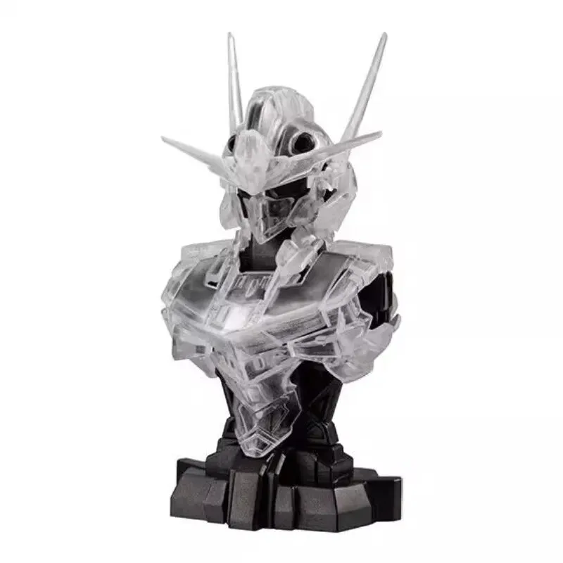 Bandai Original Gundam Model Kit Anime Figure Gashapon MS Bust 03 GUNDAM AERIAL Shine Action Figures Toys