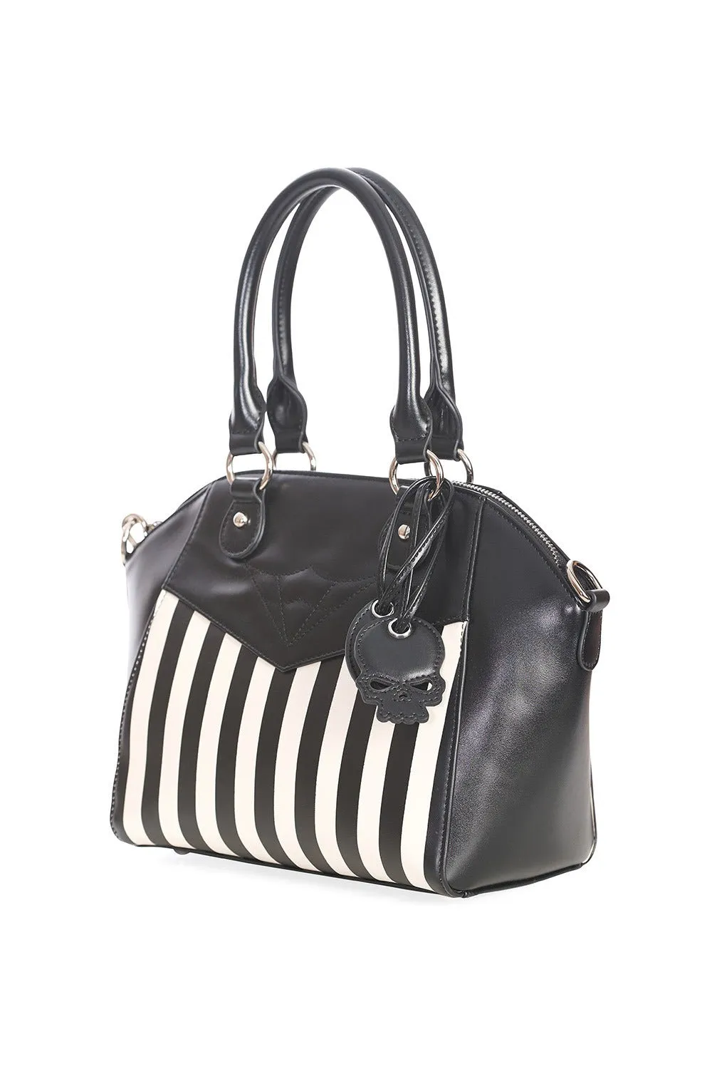 Beetle Spooks Striped Handbag