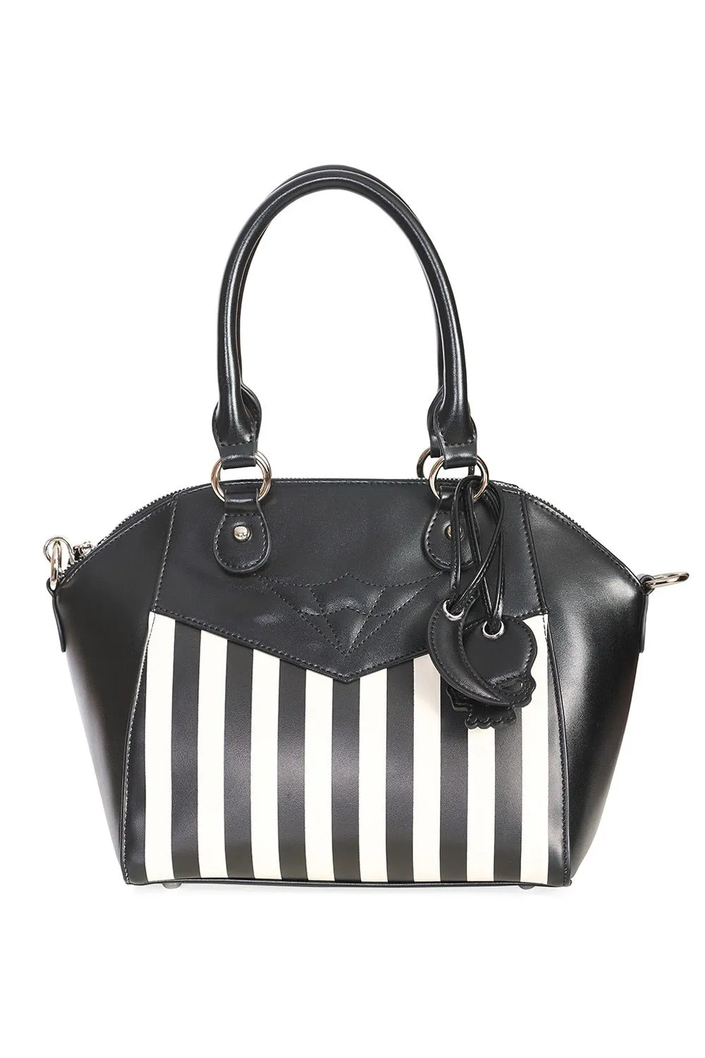 Beetle Spooks Striped Handbag