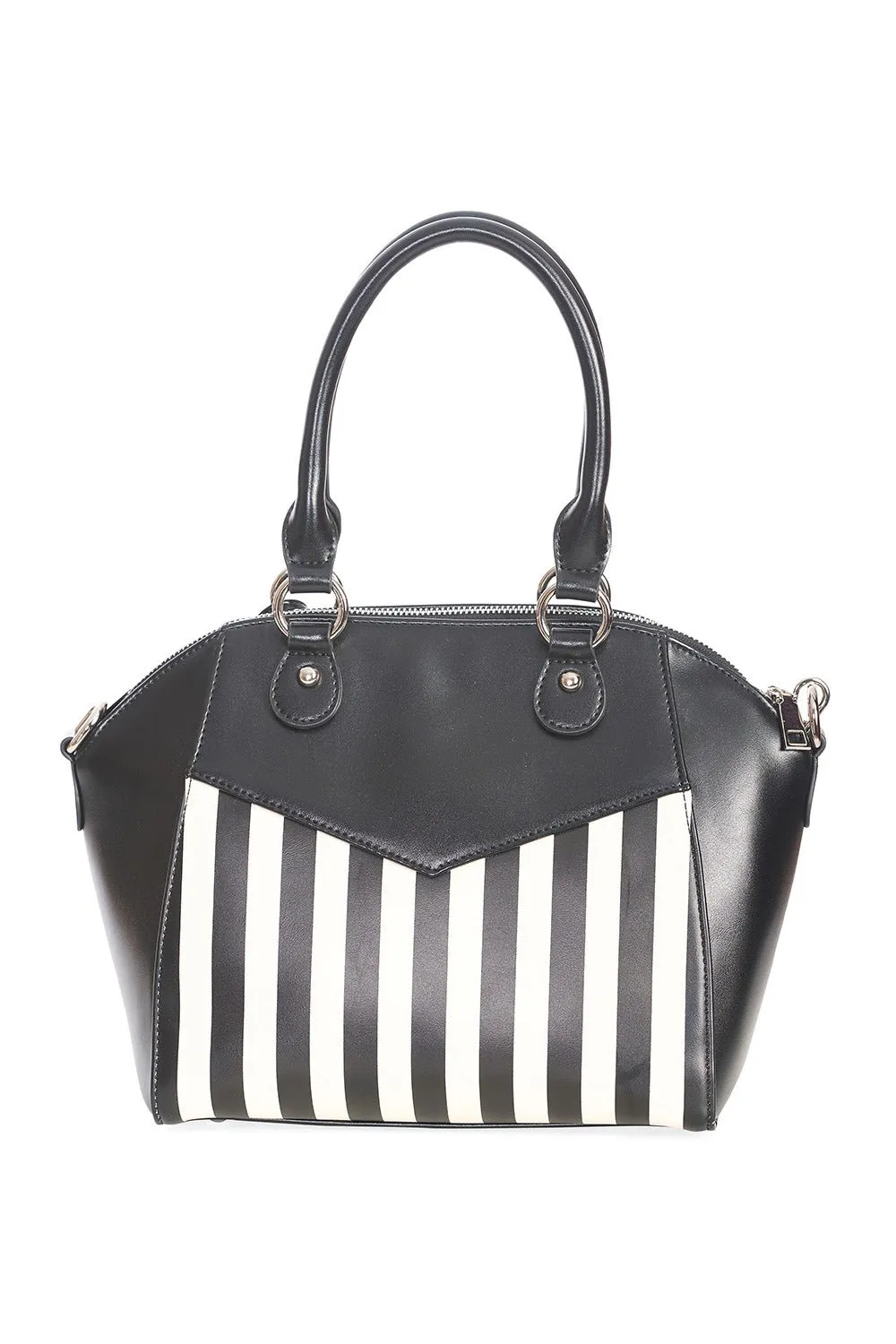 Beetle Spooks Striped Handbag