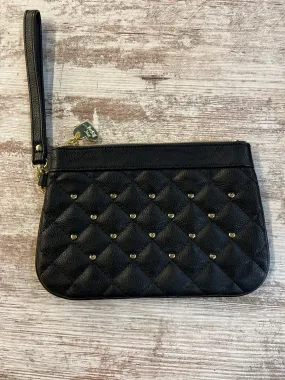 Betsy Johnson Black Wristlet