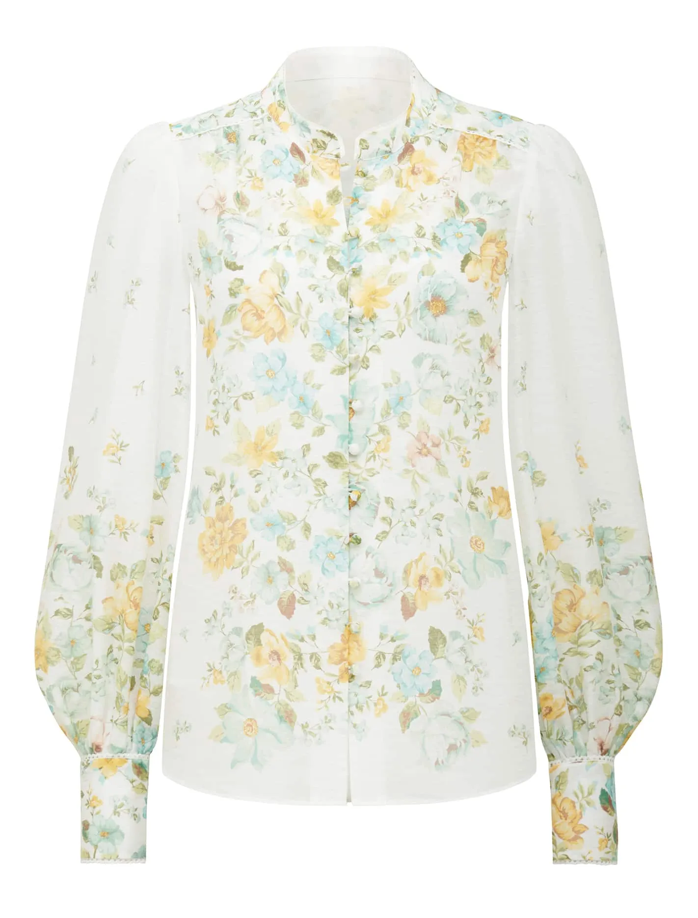 Bettina Floral Placement Blouse