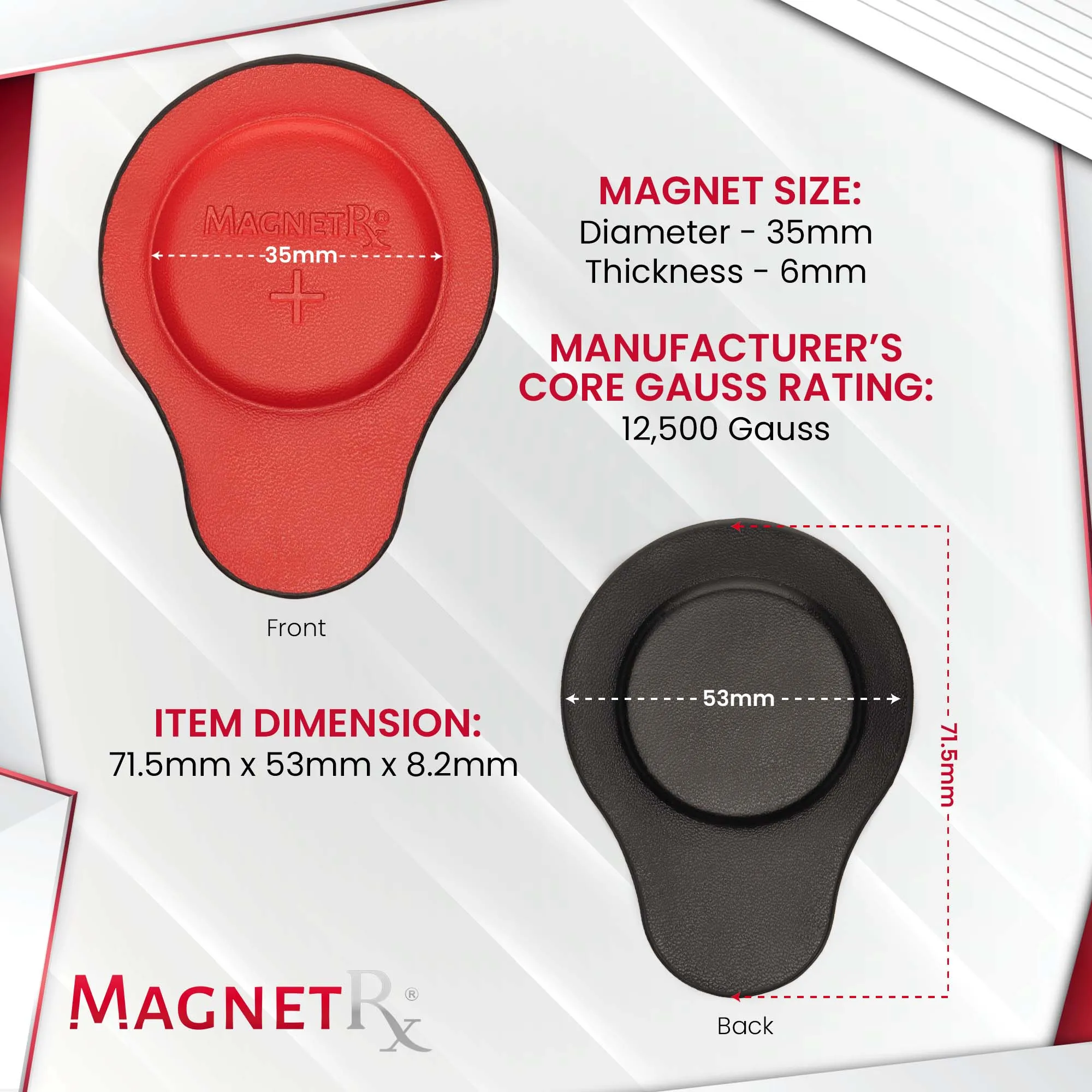 Biomagnetic Therapy Neodymium Magnet Kit (2 Units)