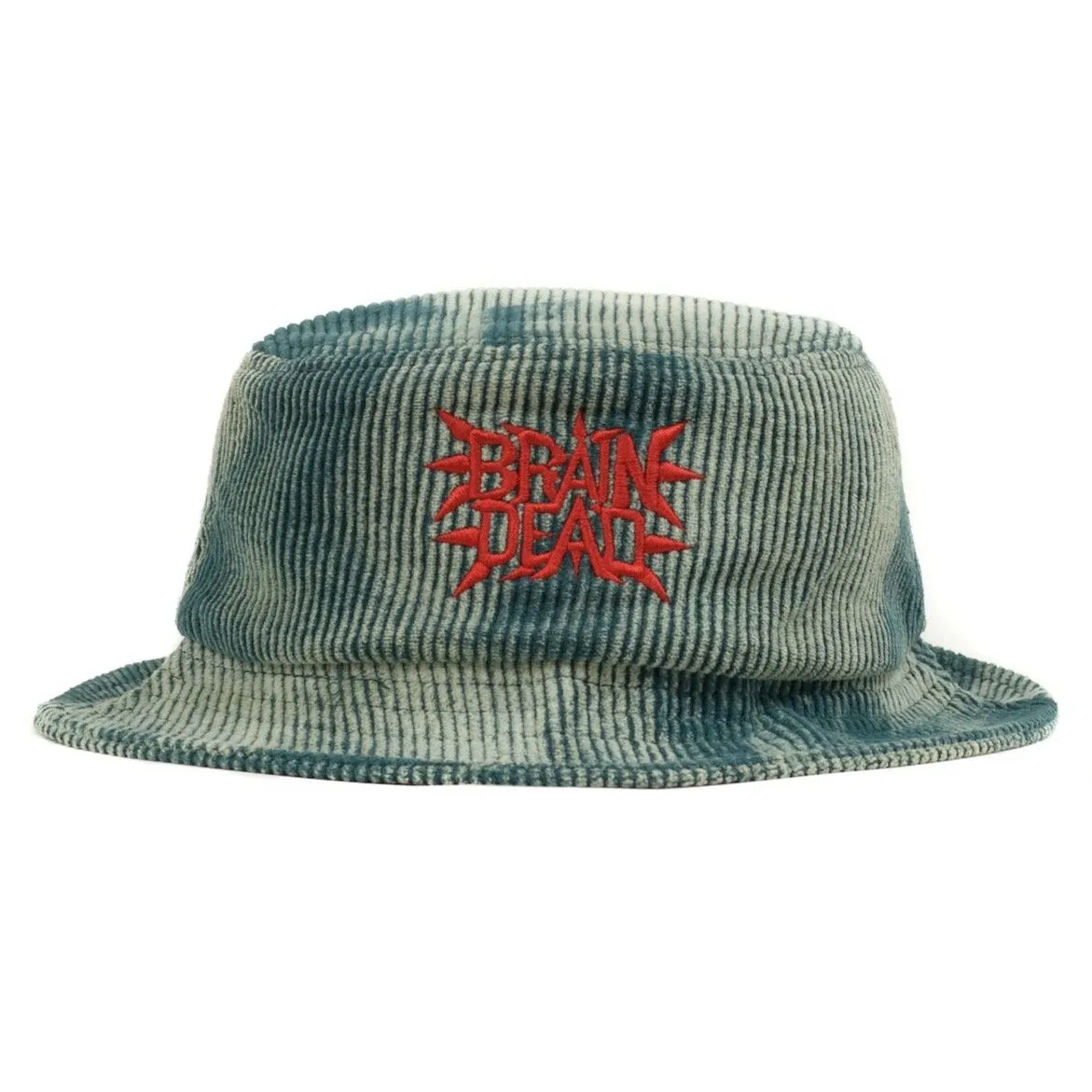 Brain Dead Spikey Bleached Cord Bucket Hat