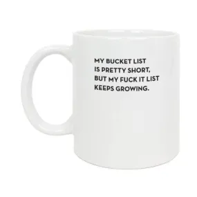 Bucket List Mug