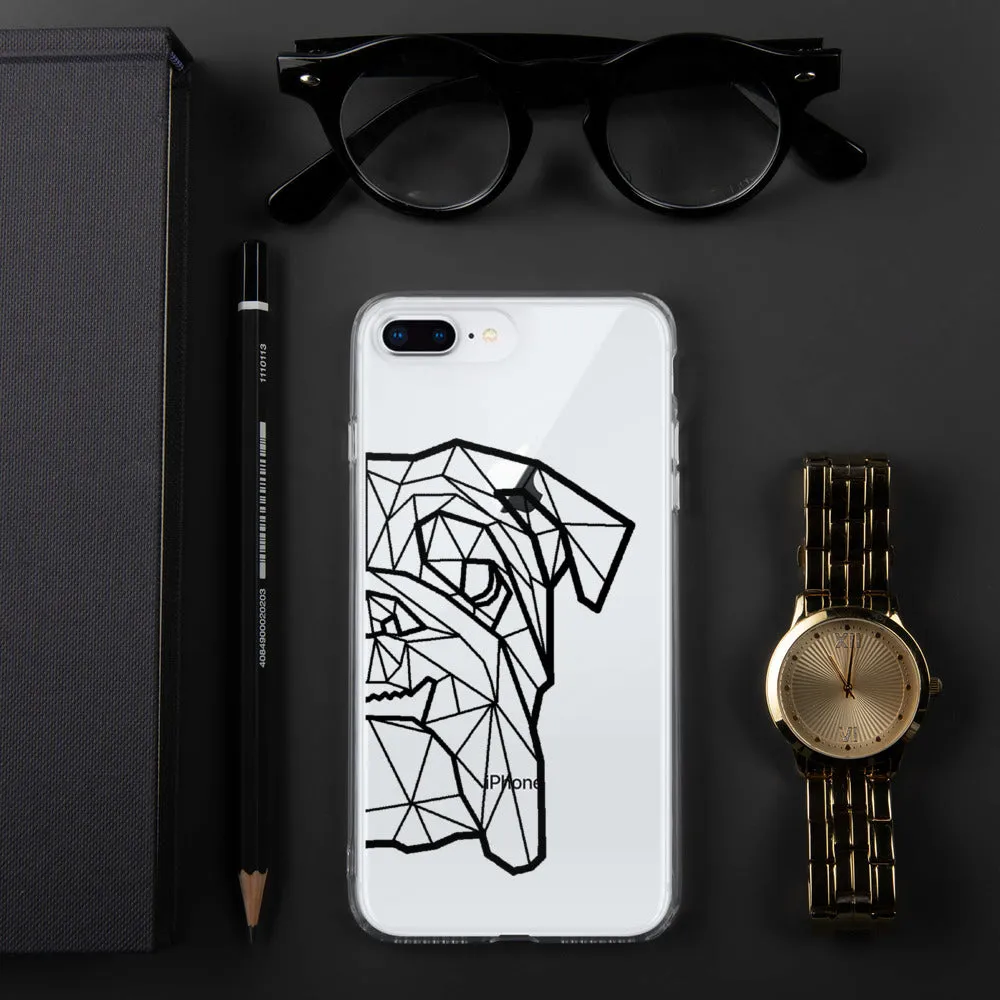 Bulldog Polygon iPhone Case