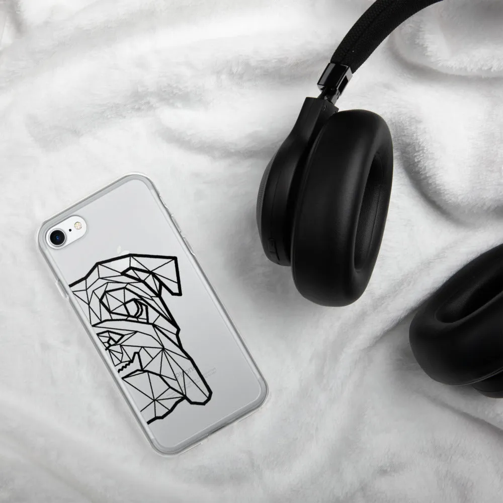 Bulldog Polygon iPhone Case