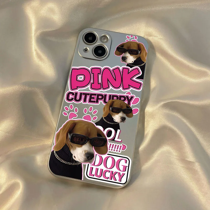 Cartoon Cat Dog Phone Case