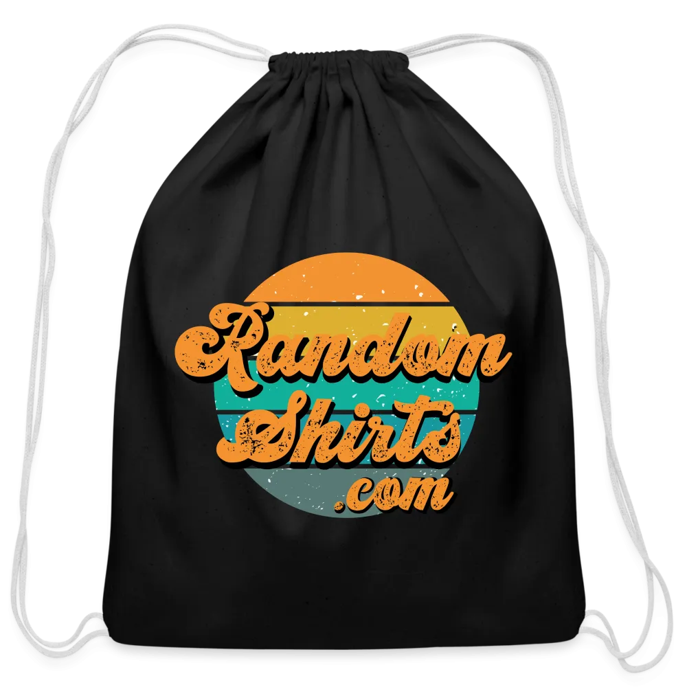 Casual Carry-Along: RandomShirts.com Cotton Drawstring Bag