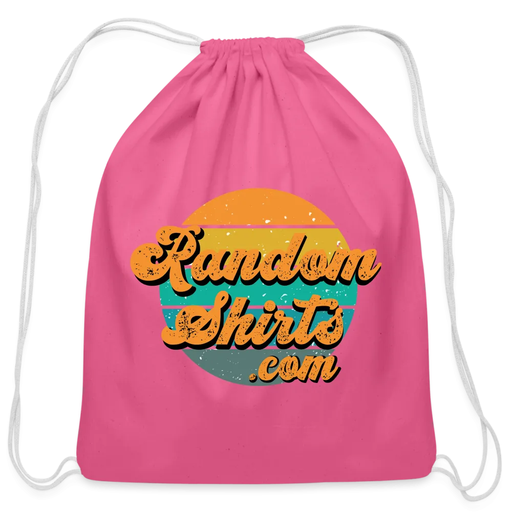 Casual Carry-Along: RandomShirts.com Cotton Drawstring Bag