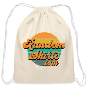 Casual Carry-Along: RandomShirts.com Cotton Drawstring Bag