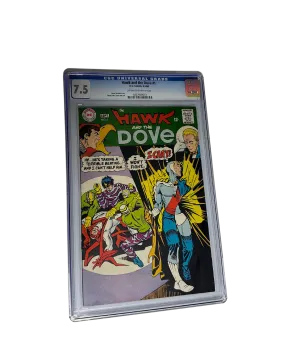 CGC Graded D.C. Comics The Hawk & The Dove Comic #1