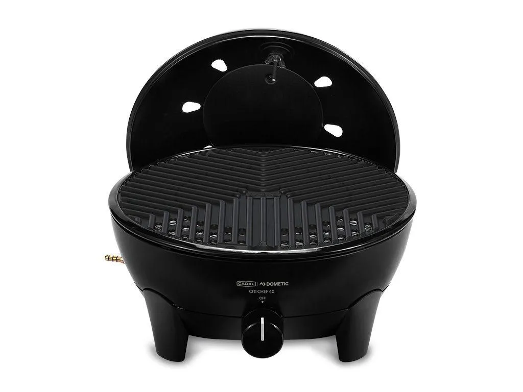 Citi Chef 40 Portable 4 Piece Gas Barbeque/Camp Cooker - Black