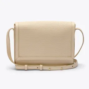 Clara Crossbody Woven Bone