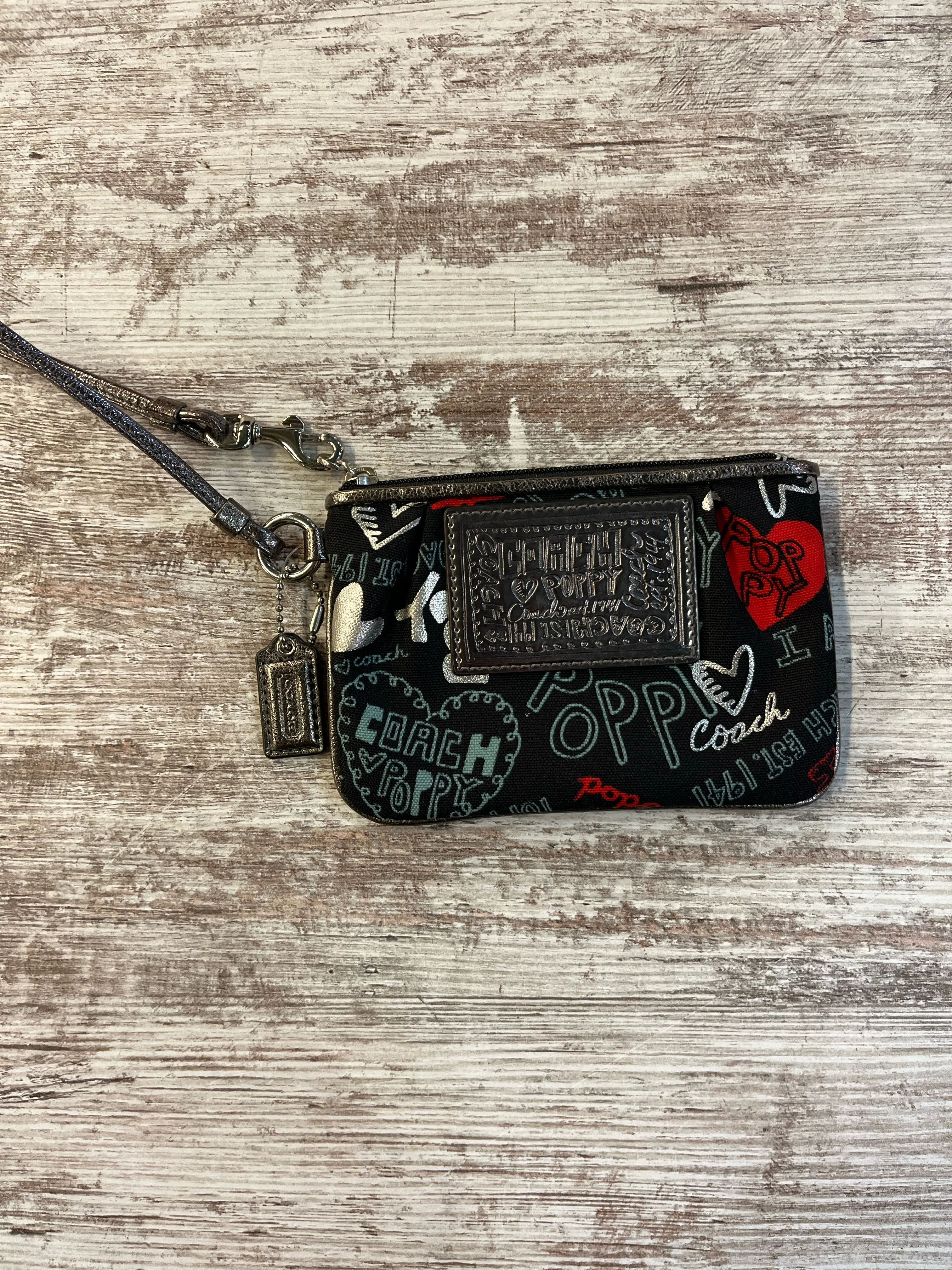 Coach Poppy Wristlet