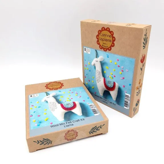 Corinne Lapierre - Mini Felt Craft Kit Llama