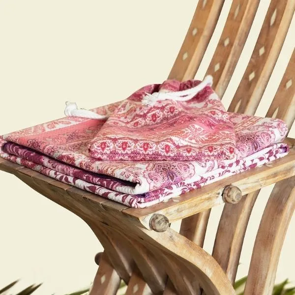 Durban Sand Free Towel | Pink