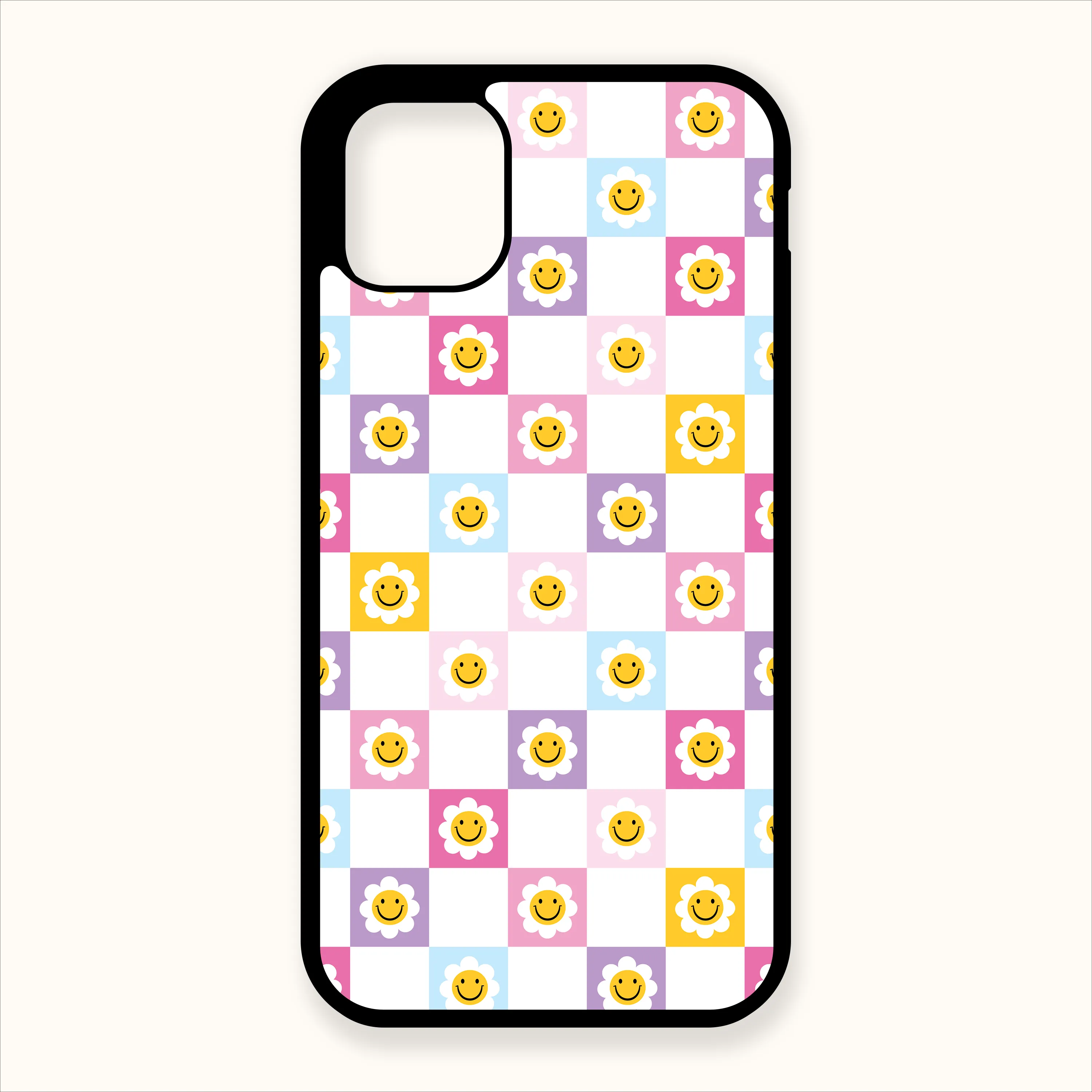 Floral Checker Case