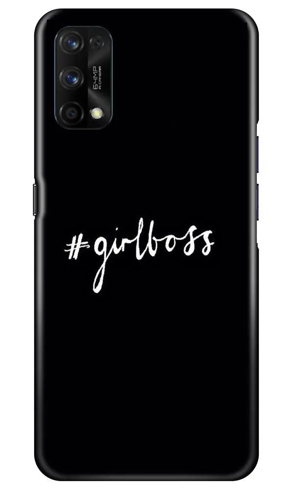 #GirlBoss Mobile Back Case for Realme 7 Pro (Design - 266)