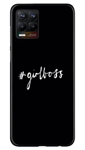 #GirlBoss Mobile Back Case for Realme 8 Pro (Design - 266)