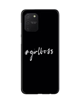 #GirlBoss Mobile Back Case for Samsung Galaxy S10 Lite (Design - 266)