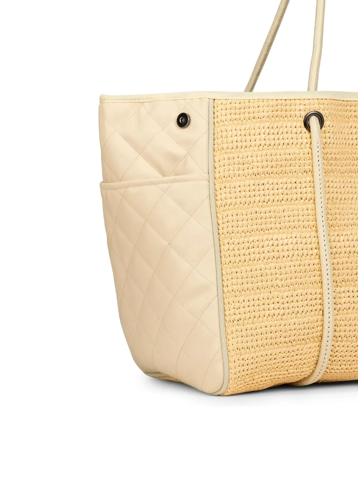 Greyson Raffia Tote